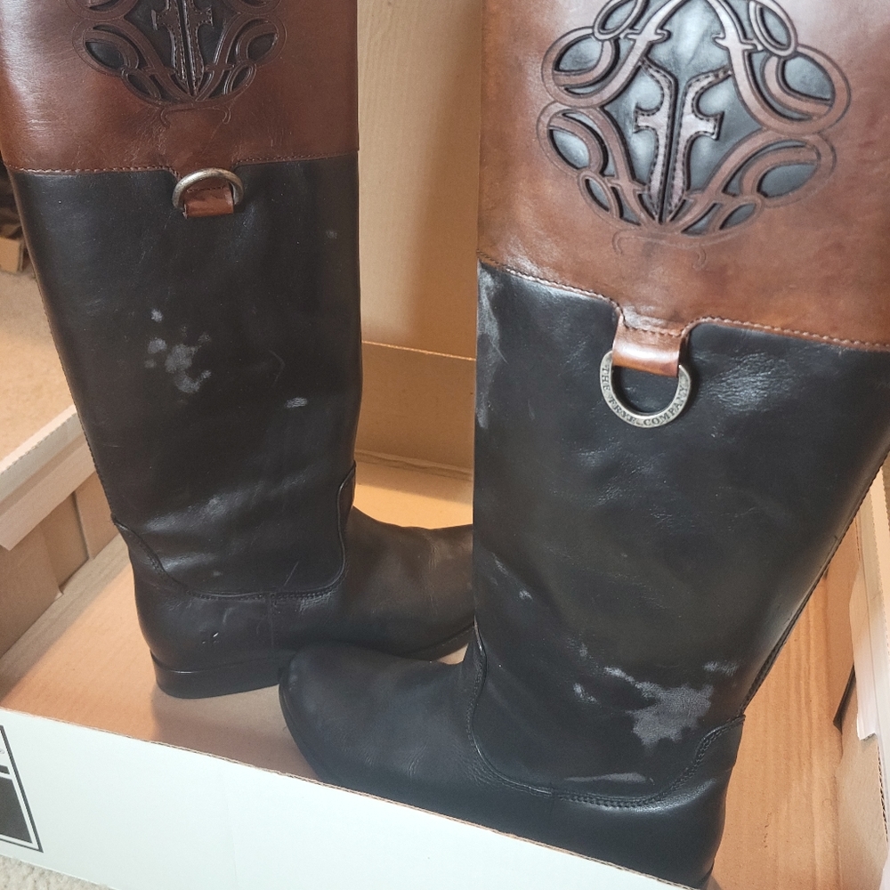 2 Toned Frye Boots Size 8